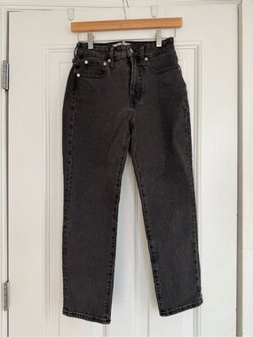 Madewell - The Curvy Perfect Vintage Jeans in Black Wash